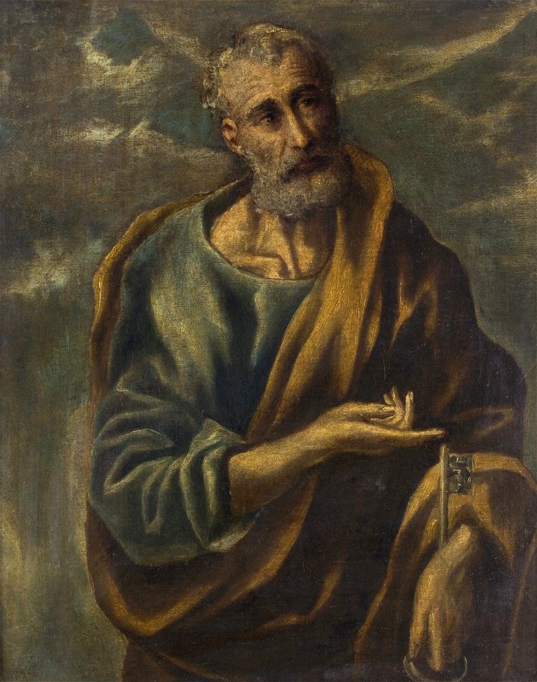 El Greco follower - Saint Peter ACNMW ACNMW NMWA3915-001