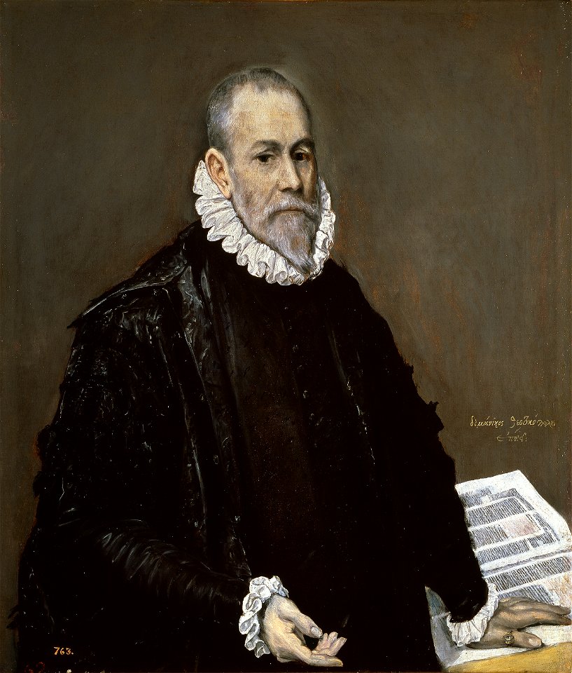El Greco, retrato de un médico