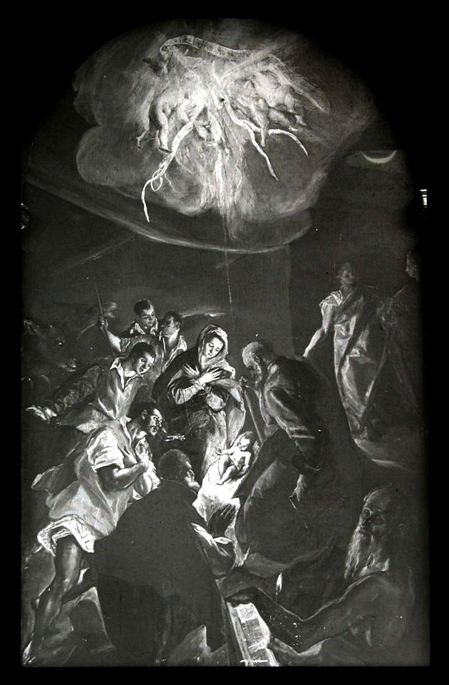 El greco Adoracja pasterzy