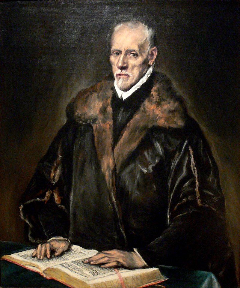 El Greco Portrait of Dr Francesco di Pisa 1 Kimbell