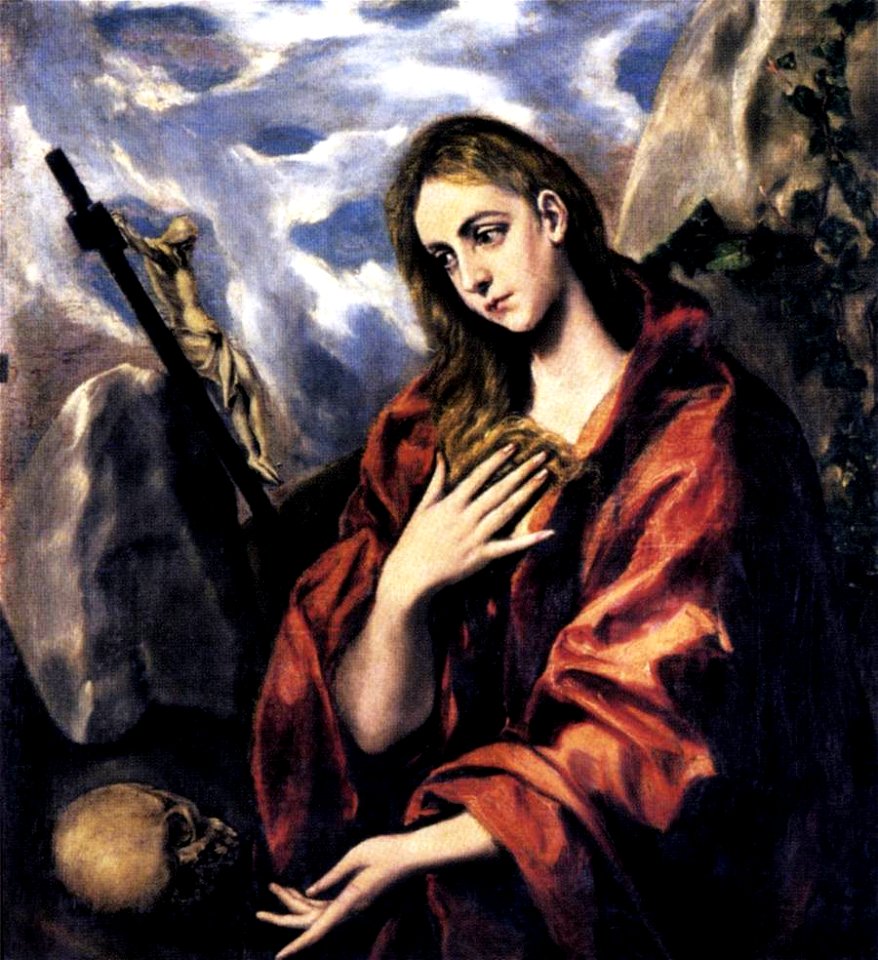 El Greco - Mary Magdalen in Penitence - WGA10476