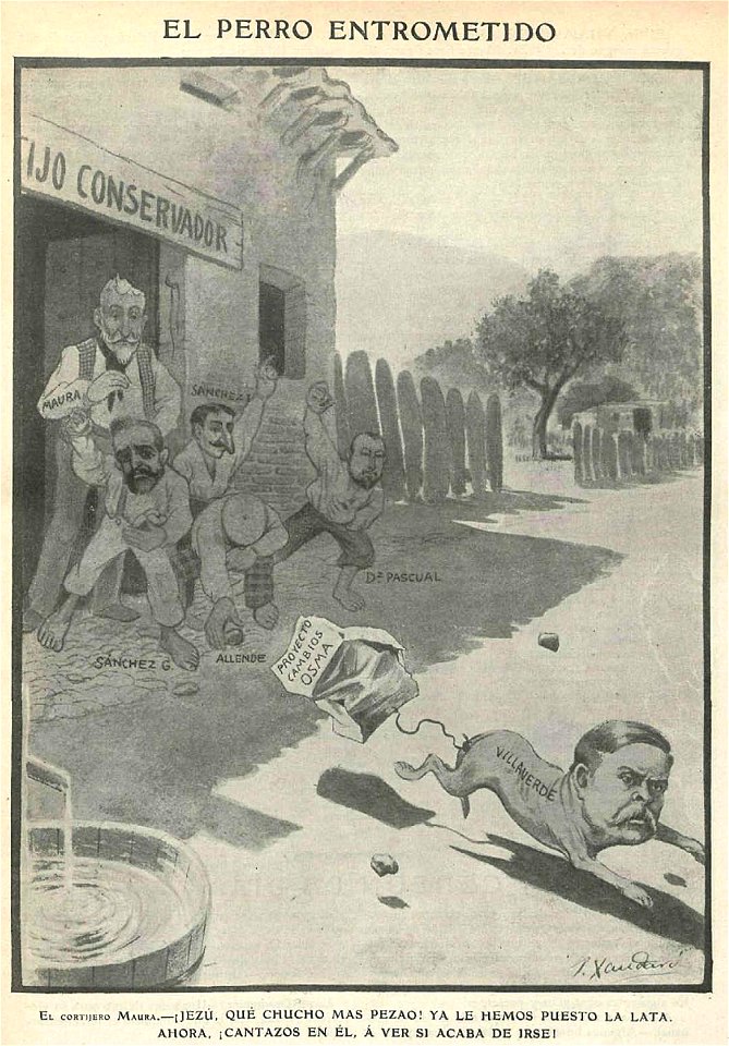El perro entrometido, de Xaudaró