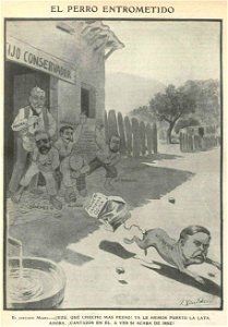 El perro entrometido, de Xaudaró
