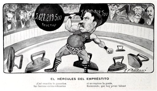El Hércules del empréstito