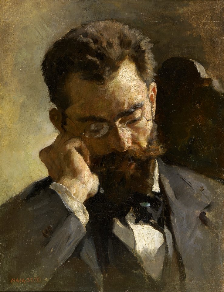 El pintor Francisco Pradilla