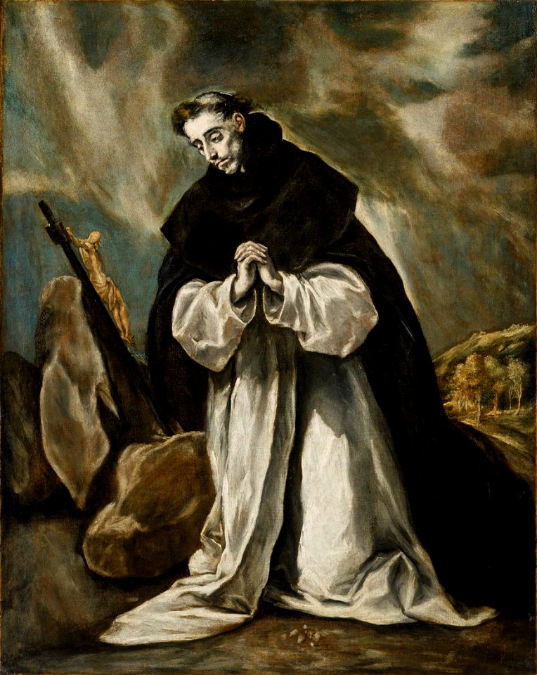 Santo Domingo en oración (Boston)