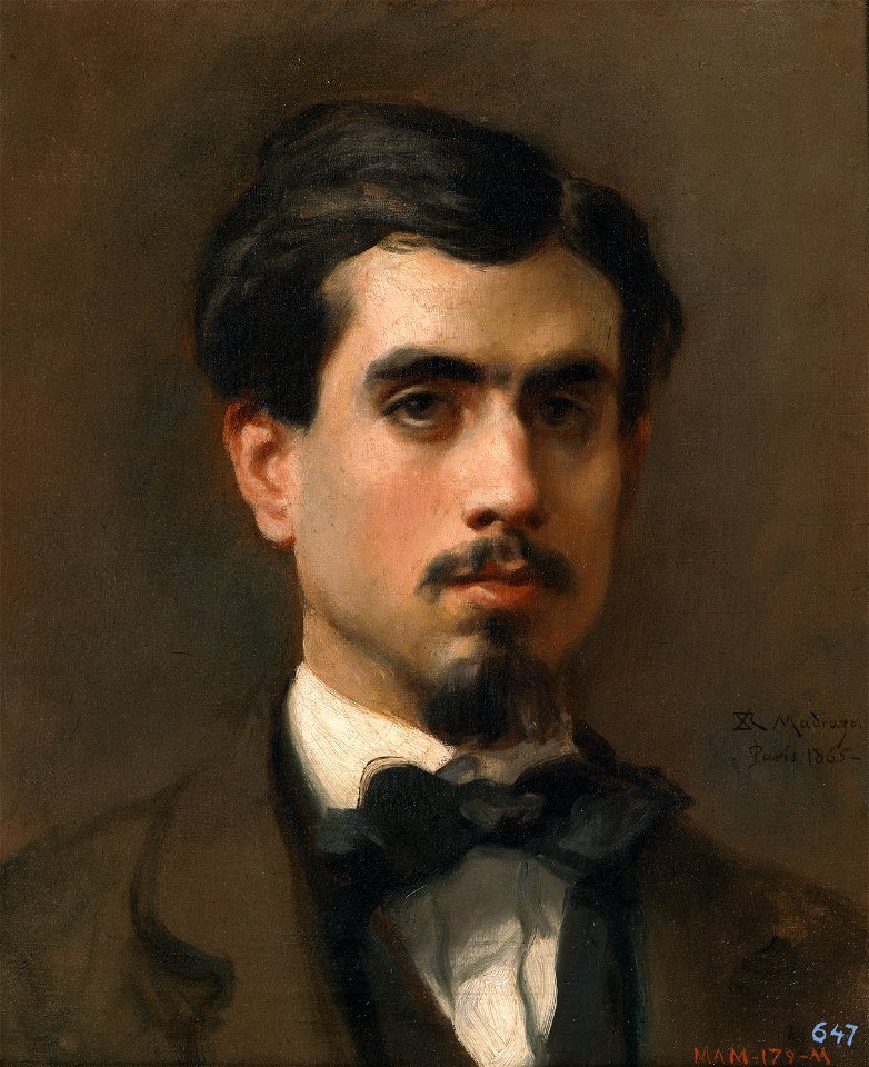 El pintor Juan Rivas y Ortiz, por Raimundo de Madrazo