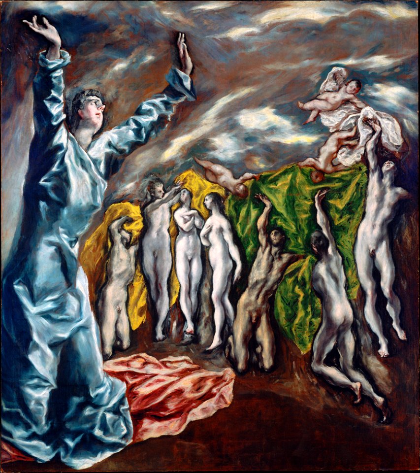 El Greco, The Vision of Saint John (1608-1614)