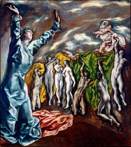 El Greco, The Vision of Saint John (1608-1614)