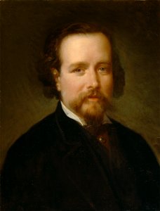 El pintor Vicente Palmaroli, por Luis de Madrazo