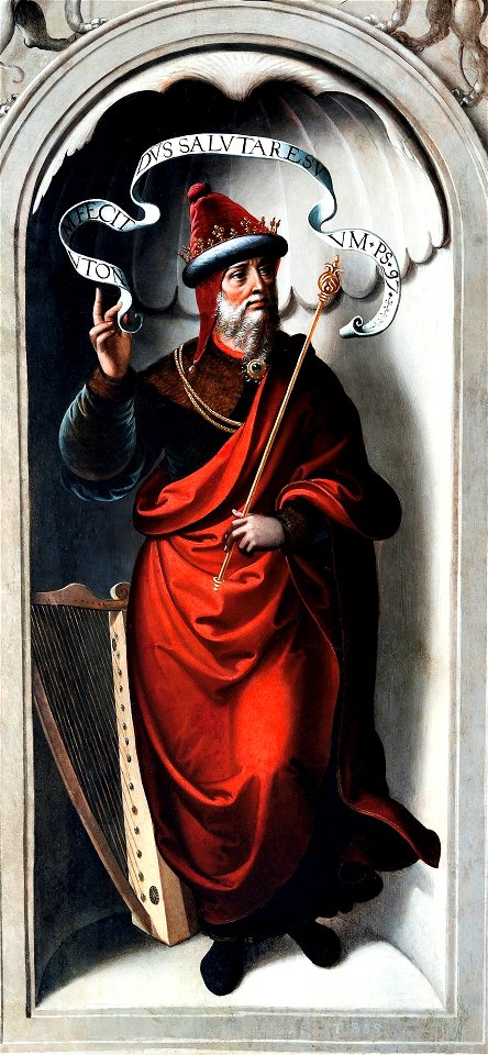 El profeta David, de Juan Correa de Vivar (Museo del Prado)