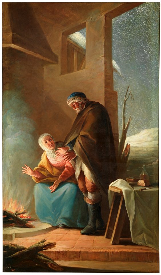 El Invierno, de Mariano Salvador Maella (Museo del Prado)