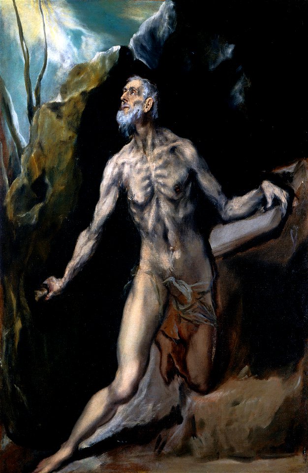 El Greco - Saint Jerome Penitent - WGA10627