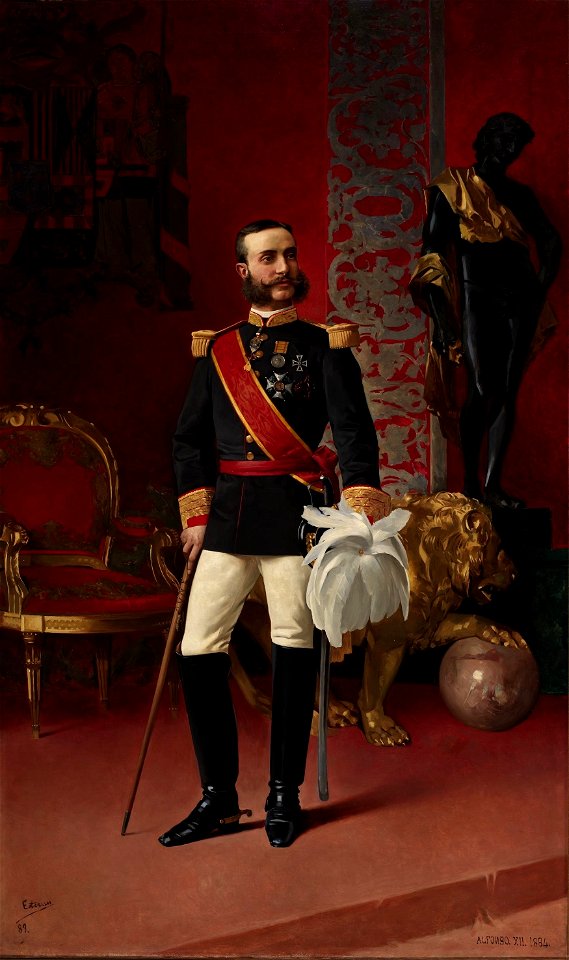 El rey Alfonso XII de España (Museo del Prado)