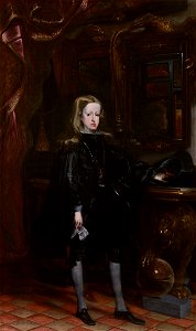 El rey Carlos II de España (Monasterio de El Escorial)