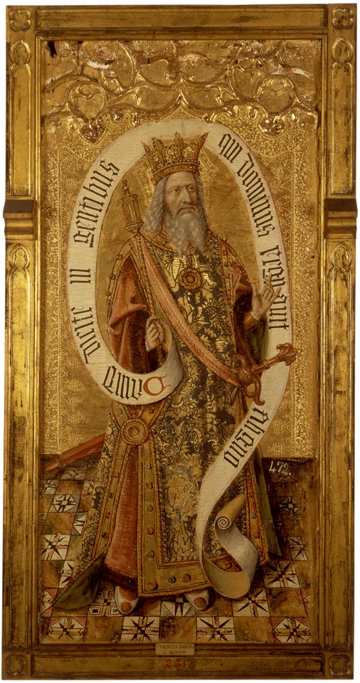 El rey David, de Juan Reixac (Museo de Bellas Artes de Valencia)