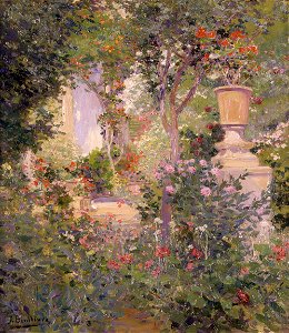 El jardí de l'autor, Josep Benlliure Gil, Museu de Belles Arts de València