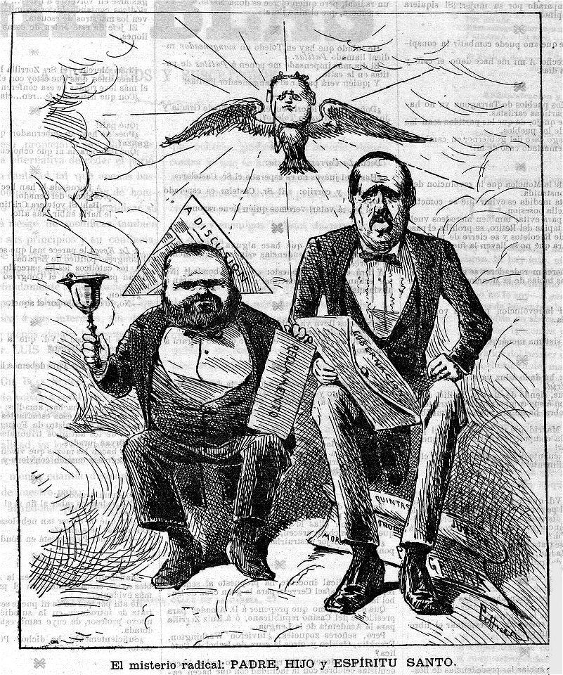 El misterio radical; padre, hijo y espíritu santo, de Pellicer