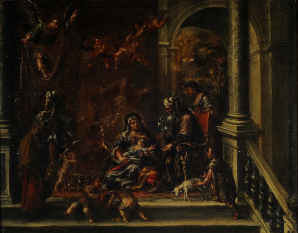 El nacimiento de la Vírgen