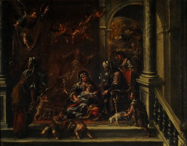 El nacimiento de la Vírgen