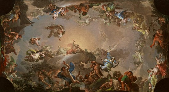 El Olimpo batalla con los gigantes