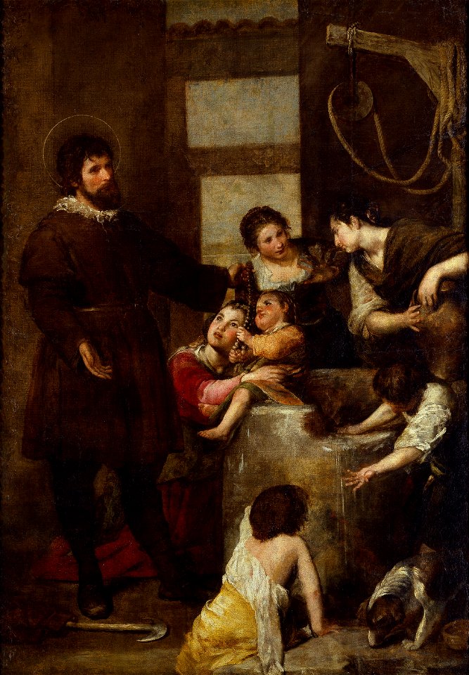 El milagro del pozo. Alonso Cano (1638-1640)