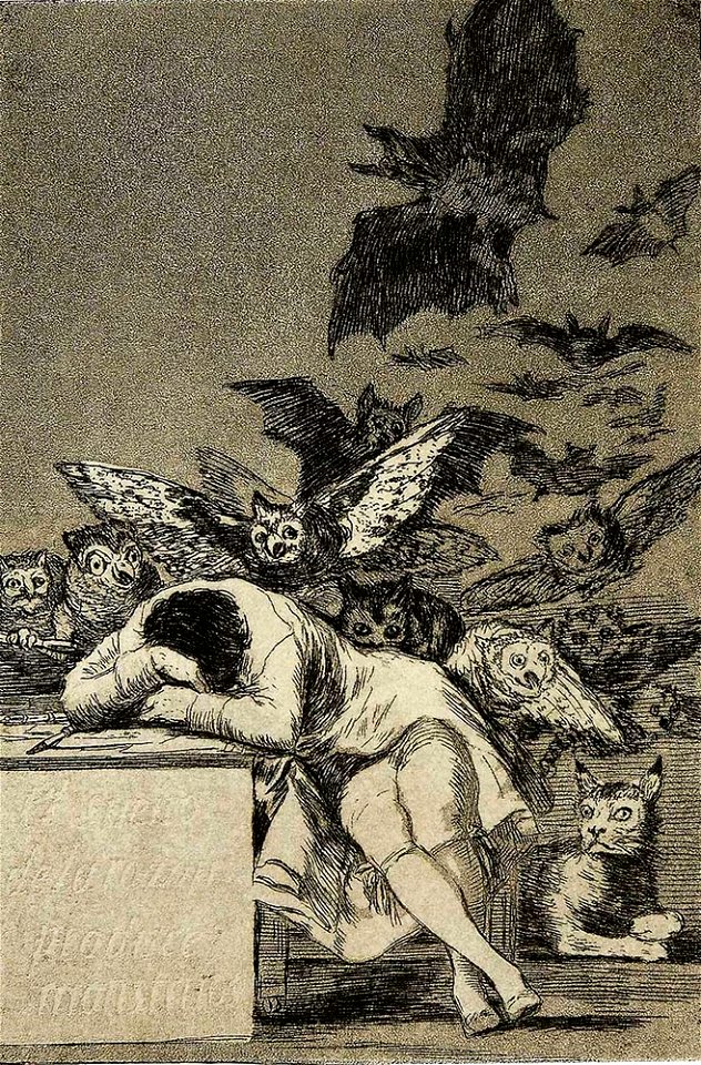 El sueño de la razón produce monstruos (Museo Ibercaja Camón Aznar)