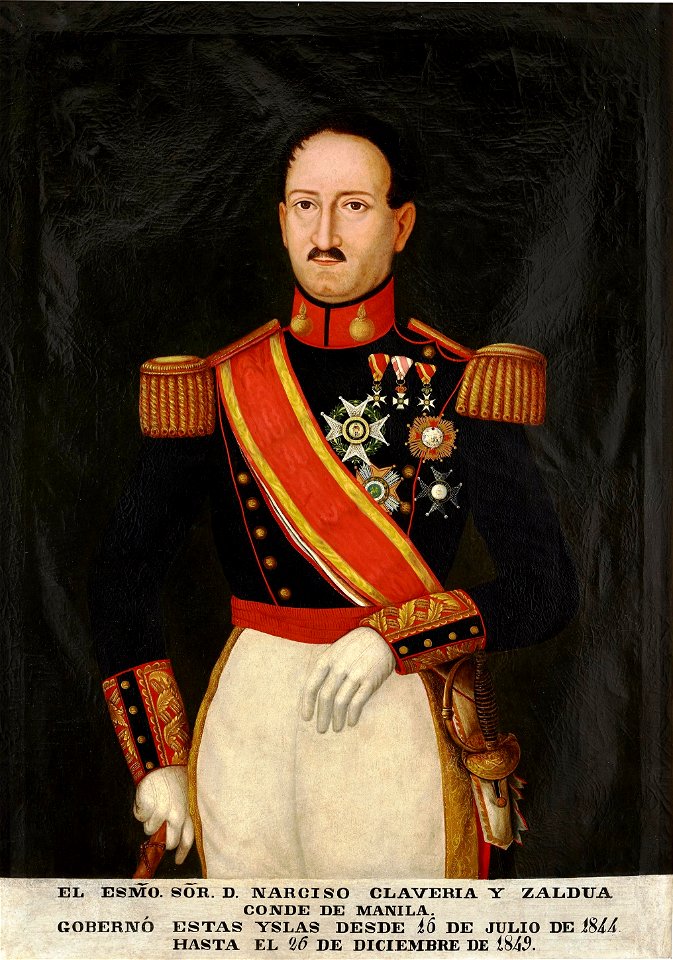 El teniente general Narciso Clavería y Zaldúa, conde de Manila (Museo del Prado)