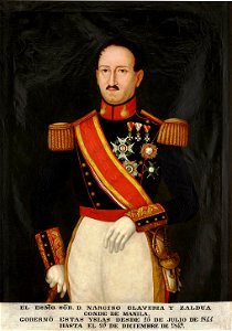 El teniente general Narciso Clavería y Zaldúa, conde de Manila (Museo del Prado)