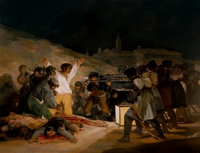 El tres de mayo de 1808 en Madrid