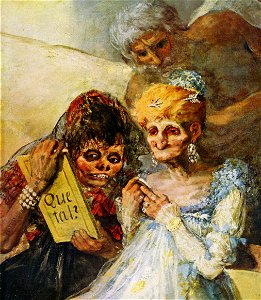 El Tiempo, Francisco de Goya (detalle)