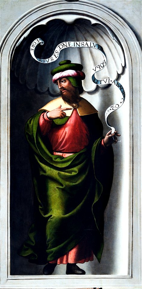 El profeta Habacuc, de Juan Correa de Vivar (Museo del Prado)