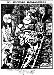 El último romántico, de Tovar, El Liberal, 06-07-1908