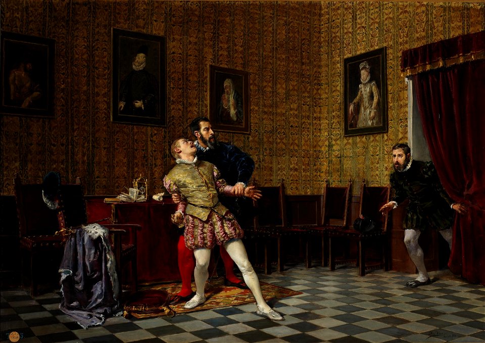 El príncipe don Carlos y el duque de Alba (Museo del Prado)