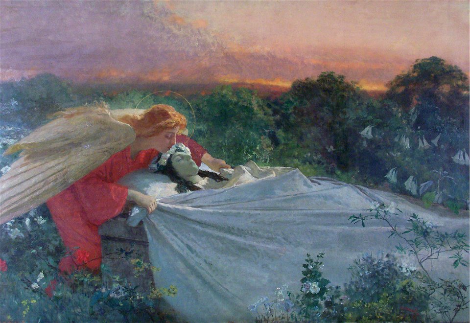 El ángel de la muerte - Domenico Morelli