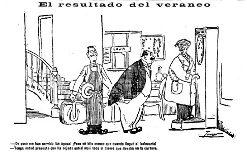 El resultado del veraneo, de Tovar