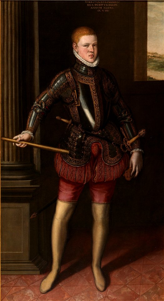 El rey don Sebastián de Portugal, de Cristóbal de Morales (Museo del Prado)