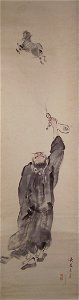 Elder.Zhang.Guo.decanting.a.horse.detail.of.painting.working.print