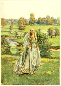 Eleanor Fortescue Brickdale's Golden book of famous women (1919) - Guinevere (p. 191)