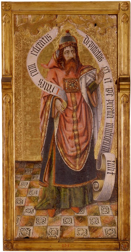 El profeta Isaías, de Juan Reixac (Museo de Bellas Artes de Valencia)