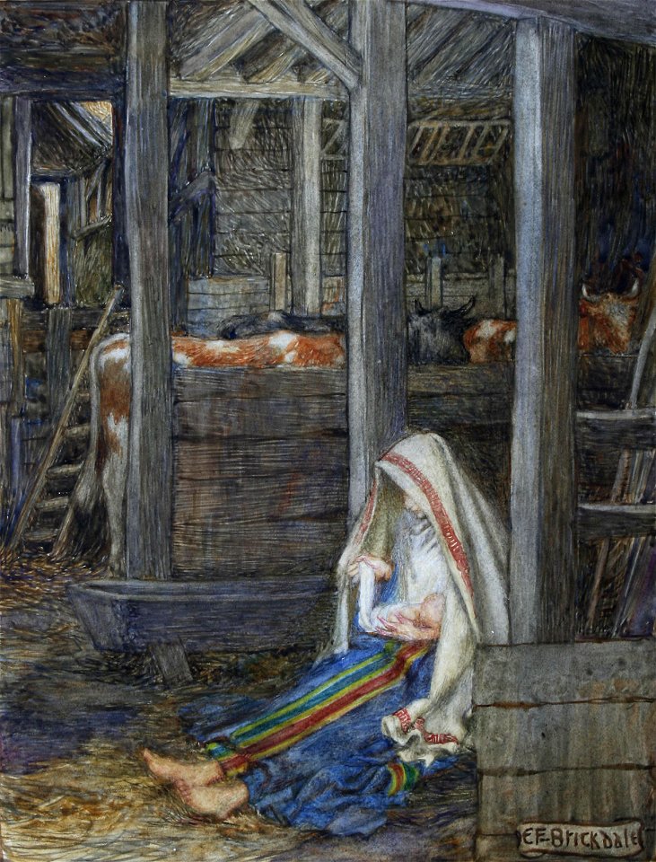 Eleanor Fortescue-Brickdale - The Nativity
