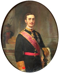 El rey Alfonso XII de España. (Museo del Prado)