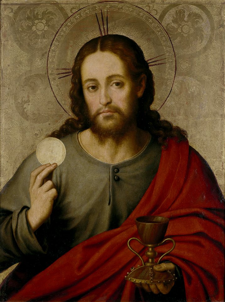 El Salvador, de Juan de Juanes (Museo del Prado)