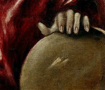 El Salvador, de El Greco (detalle)