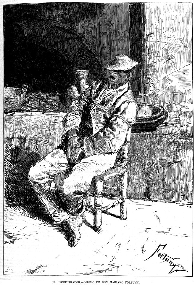 El secuestrador, de Mariano Fortuny