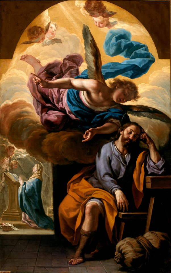 El sueño de San José, de Antonio Palomino