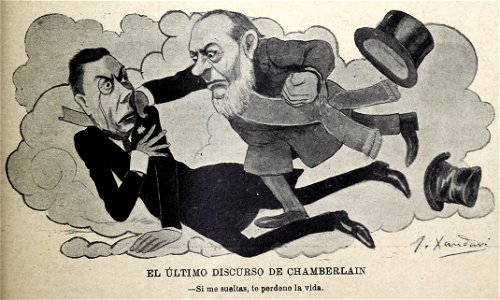 El último discurso de Chamberlain, de Xaudaró