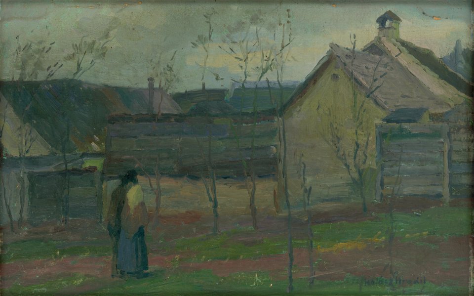 Elemír Halász-Hradil - Podvečer - O 968 - Slovak National Gallery