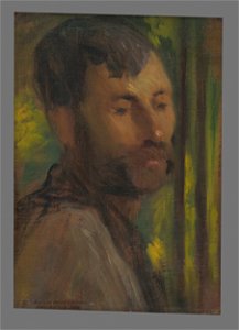Elemír Halász-Hradil - Hlava robotníka - O 1358 - Slovak National Gallery