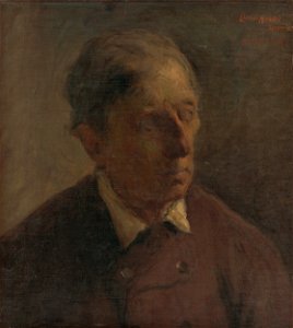 Elemír Halász-Hradil - Štúdia mužskej hlavy - O 660 - Slovak National Gallery